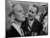 Sen. Albert Gore and Lyndon B. Johnson, at the Democratic Convention-null-Mounted Photographic Print