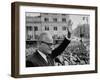 Sen. Barry Goldwater Waving to Crowd During Stop in Pres. Campaign Tour of Midwest-Alfred Eisenstaedt-Framed Photographic Print