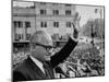 Sen. Barry Goldwater Waving to Crowd During Stop in Pres. Campaign Tour of Midwest-Alfred Eisenstaedt-Mounted Photographic Print