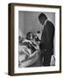 Sen. George Mcgovern Visiting Cesar Chavez-null-Framed Photographic Print