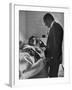 Sen. George Mcgovern Visiting Cesar Chavez-null-Framed Photographic Print