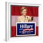 Sen. Hillary Clinton Addresses Supporters at the New York Women for Hillary Luncheon-null-Framed Photographic Print