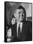 Sen. John F. Kennedy and His Wife-Ed Clark-Framed Stretched Canvas