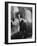 Sen. John F. Kennedy on His Private Plane During His Presidential Campaign-null-Framed Photographic Print