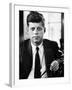 Sen. John F. Kennedy Posing for Picture-null-Framed Photographic Print