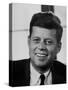 Sen. John F. Kennedy, Posing for Picture-null-Stretched Canvas