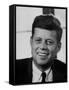 Sen. John F. Kennedy, Posing for Picture-null-Framed Stretched Canvas