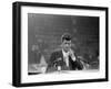 Sen. John F. Kennedy Speaking at Democratic National Convention-null-Framed Photographic Print