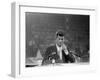 Sen. John F. Kennedy Speaking at Democratic National Convention-null-Framed Photographic Print