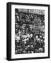 Sen. John F. Kennedy Speaking at Rally for His Presidential Campaign-null-Framed Photographic Print