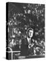 Sen. John F. Kennedy Speaking at the 1960 Democratic National Convention-Ed Clark-Stretched Canvas