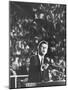 Sen. John F. Kennedy Speaking at the 1960 Democratic National Convention-Ed Clark-Mounted Photographic Print