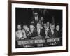 Sen. John F. Kennedy Speaking at the Democratic National Convention-null-Framed Photographic Print