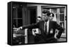 Sen. John F. Kennedy Visiting Oak Ridge National Laboratory, Feb. 24, 1959-null-Framed Stretched Canvas