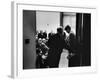 Sen. John F. Kennedy with Bishop G. Bromley Oxnam-null-Framed Photographic Print
