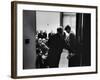 Sen. John F. Kennedy with Bishop G. Bromley Oxnam-null-Framed Photographic Print