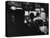 Sen. John F. Kennedy with His Staff on His Presidential Campaign Plane-null-Stretched Canvas