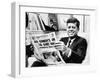 Sen John Kennedy Becomes the Front-Runner for the 1960 Democratic Presidential Nomination-null-Framed Photo