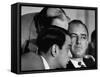 Sen. Joseph R. Mccarthy and Lawyer Roy M. Cohn, During the Army-Mccarthy Hearings-null-Framed Stretched Canvas