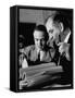 Sen. Joseph R. Mccarthy and Lawyer Roy M. Cohn, During the Army-Mccarthy Hearings-null-Framed Stretched Canvas