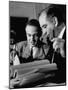 Sen. Joseph R. Mccarthy and Lawyer Roy M. Cohn, During the Army-Mccarthy Hearings-null-Mounted Photographic Print