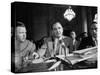 Sen. Joseph R. McCarthy Sitting with His Lawyer Roy M. Cohn During the Army-McCarthy Hearings-Yale Joel-Stretched Canvas