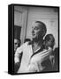 Sen. Lyndon B. Johnson at the Democratic National Convention-null-Framed Stretched Canvas