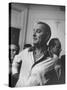 Sen. Lyndon B. Johnson at the Democratic National Convention-null-Stretched Canvas