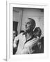 Sen. Lyndon B. Johnson at the Democratic National Convention-null-Framed Photographic Print