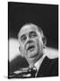 Sen. Lyndon B. Johnson Making Speech During His Vice-Presidential Campaign-null-Stretched Canvas