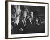 Sen. Lyndon B. Johnson Shaking Hands with Sen. John F. Kennedy as Robert F. Kennedy Watches-null-Framed Photographic Print