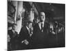 Sen. Lyndon B. Johnson Shaking Hands with Sen. John F. Kennedy as Robert F. Kennedy Watches-null-Mounted Photographic Print