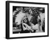 Sen. Robert F. Kennedy Becoming Honorary Member of Sioux Tribe-null-Framed Photographic Print