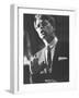 Sen. Robert F. Kennedy Campaigning for Local Democratics in New York State-null-Framed Photographic Print