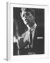 Sen. Robert F. Kennedy Campaigning for Local Democratics in New York State-null-Framed Photographic Print