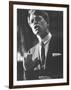 Sen. Robert F. Kennedy Campaigning for Local Democratics in New York State-null-Framed Photographic Print