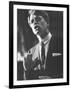 Sen. Robert F. Kennedy Campaigning for Local Democratics in New York State-null-Framed Photographic Print