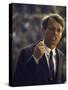 Sen. Robert Kennedy Giving Speech During Campaign Stop-null-Stretched Canvas