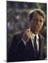 Sen. Robert Kennedy Giving Speech During Campaign Stop-null-Mounted Photographic Print