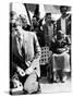 Sen Robert Kennedy Worships with Cesar Chavez-null-Stretched Canvas