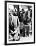 Sen Robert Kennedy Worships with Cesar Chavez-null-Framed Photo