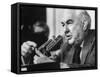 Sen. Sam Ervin Questioning Witness During Watergate Hearings-Gjon Mili-Framed Stretched Canvas