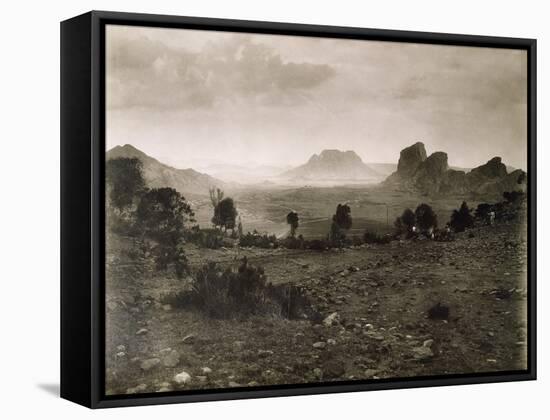 Senafe Valley Where Captain Ciccodicola Attacked Ras Mangasha in 1887-null-Framed Stretched Canvas