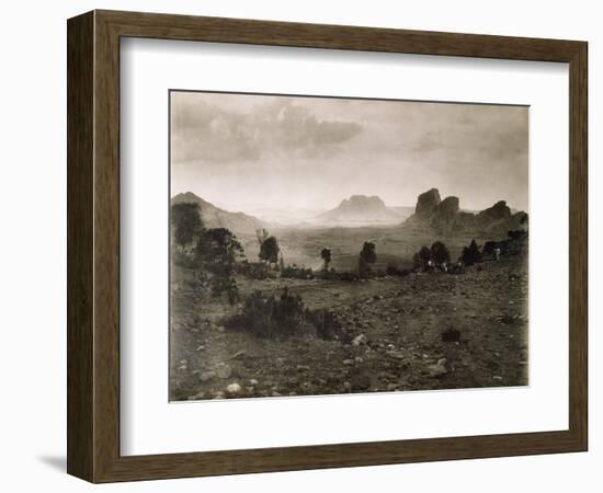 Senafe Valley Where Captain Ciccodicola Attacked Ras Mangasha in 1887-null-Framed Giclee Print