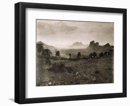 Senafe Valley Where Captain Ciccodicola Attacked Ras Mangasha in 1887-null-Framed Giclee Print