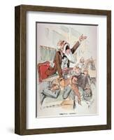 Senate Cartoon,Free Silver-Louis Dalrymple-Framed Giclee Print