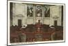 Senate Chamber, State Capitol, Madison, Wisconsin-null-Mounted Art Print