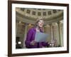 Senate Warren Breaking Rules-null-Framed Photographic Print