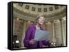 Senate Warren Breaking Rules-null-Framed Stretched Canvas