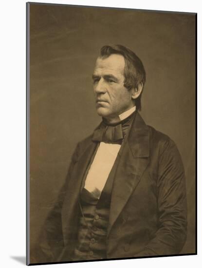 Senator Andrew Johnson, 1860-Science Source-Mounted Giclee Print